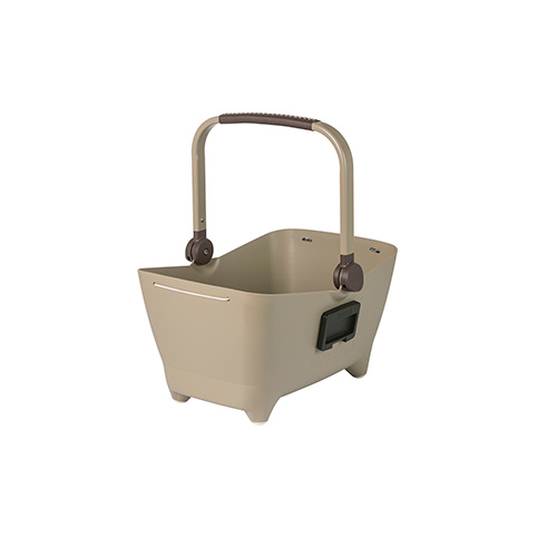 Kosz na przód na kierownicę BASIL BUDDY DOG BICYCLE BASKET FRONT KF 32L, KF System, bisotti brown (NEW)