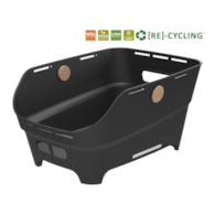 Kosz tylny na bagażnik BASIL CENTO NEO rear bicycle basket, 21L WSL System, black (NEW 2026)