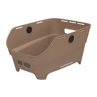 Kosz na tylny bagażnik BASIL CENTO NEO rear bicycle basket, WSL System, sand (NEW 2026)