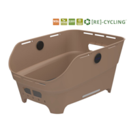 Kosz tylny na bagażnik BASIL CENTO NEO rear bicycle basket, 21L WSL System, sand (NEW 2026)