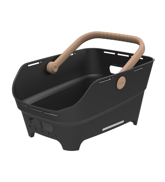 Kosz tylny na bagażnik BASIL CENTO NEO rear bicycle basket, 21L MultiSystem NX, black (NEW 2026)