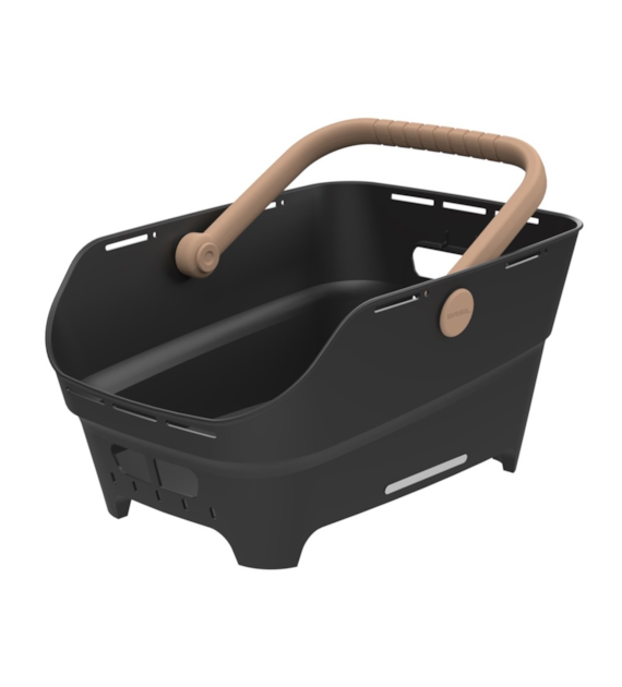 Kosz tylny na bagażnik BASIL CENTO NEO rear bicycle basket, 21L MultiSystem NX, black (NEW 2026)