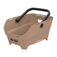Kosz na tylny bagażnik BASIL CENTO NEO rear bicycle basket, MultiSystem NX, sand (NEW 2026)