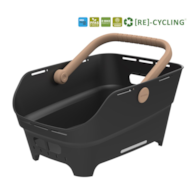 Kosz tylny na bagażnik BASIL CENTO NEO rear bicycle basket, 21L MIK System (ready to go) black (NEW 2026)