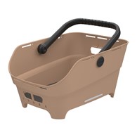 Kosz na tylny bagażnik BASIL CENTO NEO rear bicycle basket, MIK Hooks System, sand (NEW 2026)