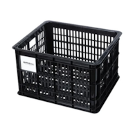 Kosz przedni/tylny na bagażnik BASIL BICYCLE CRATE M, 29.5L, recycled synthetic, black (NEW)