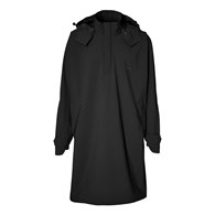 Ponczo przeciwdeszczowe unisex BASIL MOSSE BICYCLE RAIN PONCHO UNISEX 100% waterproof jet black roz.XL/XXL (DWZ)