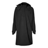 Ponczo przeciwdeszczowe unisex BASIL MOSSE BICYCLE RAIN PONCHO UNISEX 100% waterproof jet black roz.XL/XXL (WYPRZEDAŻ -50%)