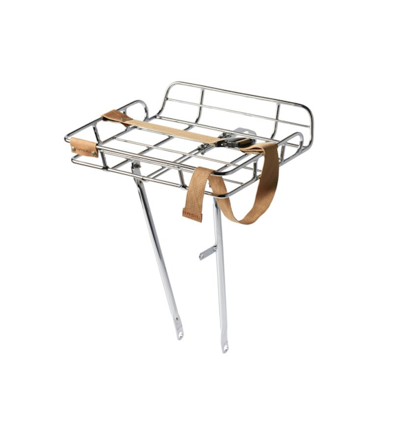 Bagażnik przedni BASIL PORTLAND FRONT CARRIER HIGH 26 -28 , 25 litrów/10 kg, aluminium natural (NEW)