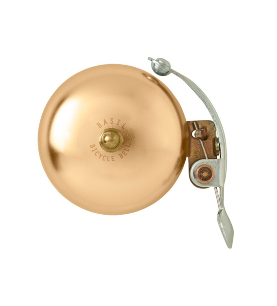 Dzwonek rowerowy BASIL PORTLAND BELL BRASS 55mm, klasyczny, copperl (NEW)