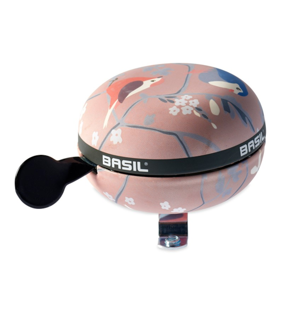 Dzwonek rowerowy BASIL WANDERLUST BIG BELL 80mm, orchid pink (WYPRZEDAŻ -50%)