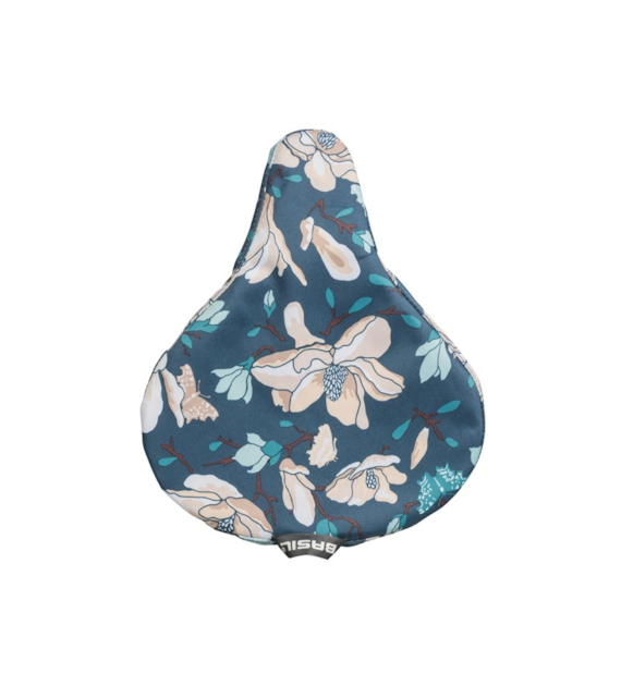 Pokrowiec na siodło BASIL MAGNOLIA SADDLE COVER wododporny, teal blue (NEW)