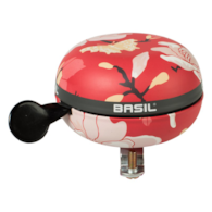 Dzwonek rowerowy BASIL BIG BELL MAGNOLIA 80mm, poppy red (WYPRZEDAŻ -50%)