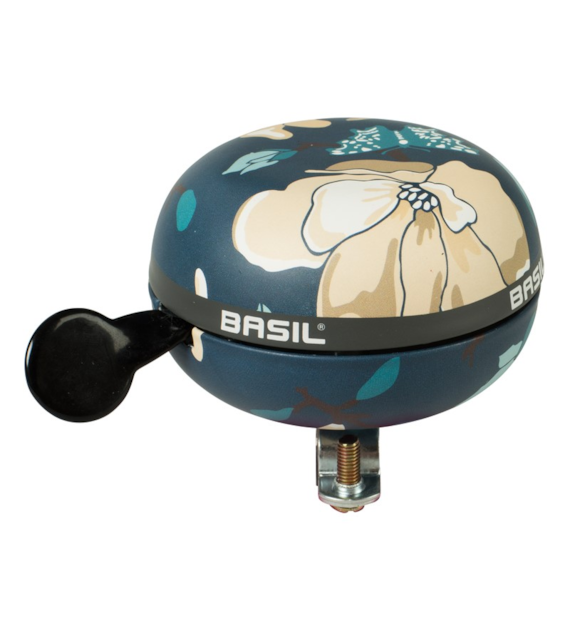 Dzwonek rowerowy BASIL BIG BELL MAGNOLIA 80mm, teal blue (WYPRZEDAŻ -50%)