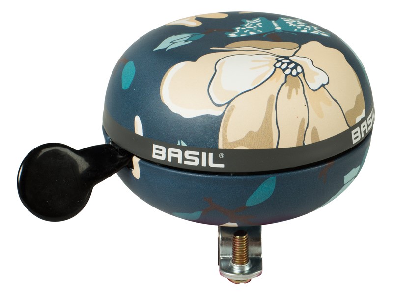 Dzwonek rowerowy BASIL BIG BELL MAGNOLIA 80mm, teal blue (NEW)