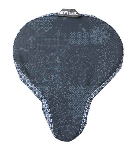 Pokrowiec na siodło BASIL BOHEME SADDLE COVER wododporny, indigo blue (WYPRZEDAŻ -50%)