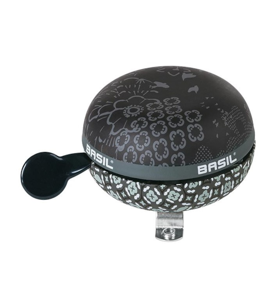 Dzwonek rowerowy BASIL BIG BELL BOHEME 80mm, charcoal (WYPRZEDAŻ -50%)