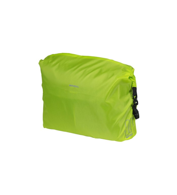 Pokrowiec na sakwę BASIL KEEP DRY AND CLEAN RAINCOVER HORIZONTAL, wodoodporny, poziomy neon yellow (NEW)