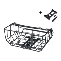 Kosz na tylny bagażnik BASIL PORTLAND BICYCLE REAR BASKET MIK 25L, MIK System (ready to go) matt black (NEW)