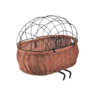 Kosz na kierownicę BASIL PLUTO FRONT BASKET dla zwierząt, poduszka, wiklinowy natural (bez osłony, bez mocowania) (NEW)