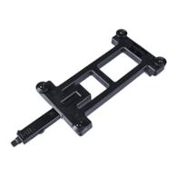 Płytka adaptera BASIL MIK ADAPTER PLATE 2.0, Zamykana, Kluczyk w zestawie, Do montażu na bagażniku (NEW)