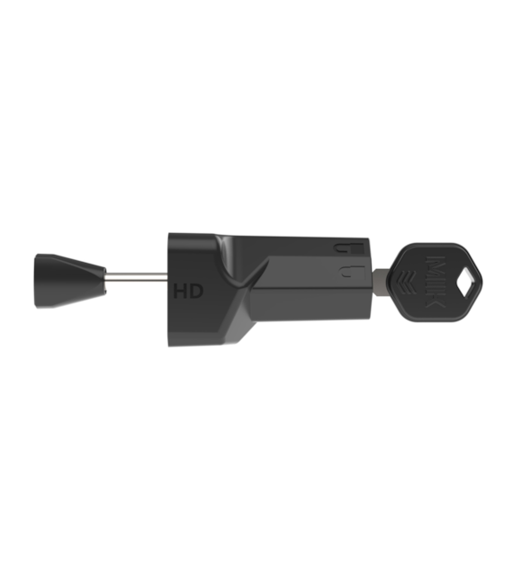 Zawleczka z kłódką BASIL MIK HD Hooks lock pin, MIK System, do sakw/toreb MIK (NEW 2026)