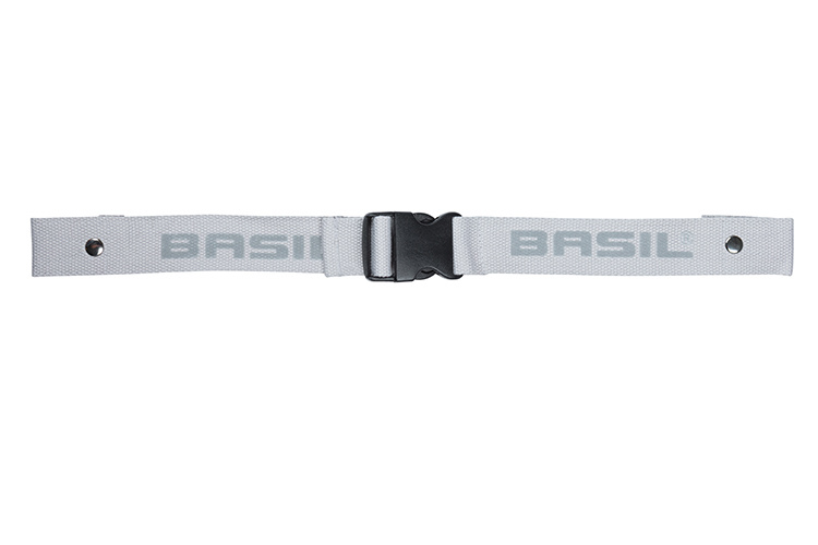 Pasek BASIL CLASS DETACHABLE STRAP odpinany odblask grey (NEW)