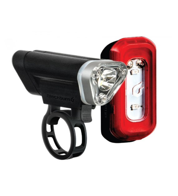 Zestaw lampki BLACKBURN LOCAL 75 przód 75 lumenów, LOCAL 15 tył 15 lumenów (NEW).