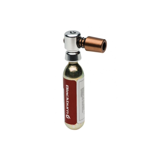 Pompka ręczna BLACKBURN WAYSIDE CO2 + 1x nabój gazowy 16g srebrny (NEW).
