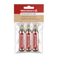 Naboje BLACKBURN CO2 3 pack cartridges 16g metallic silver (NEW 2026)