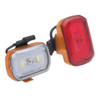 Zestaw lampki BLACKBURN CLICK USB przód 60 lumenów, CLICK USB tył 20 lumenów pomarańczowe (NEW).