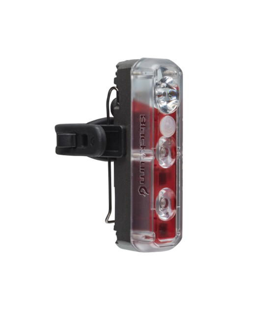 Lampka przednia/tylna BLACKBURN 2'FER XL USB przód 200 lumenów tył 40 lumenów czarna (NEW).