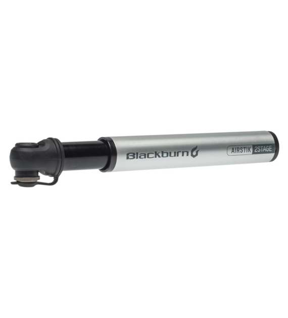 Pompka ręczna BLACKBURN AIRSTIK 2 STAGE HP HV 160psi 86g srebrna (NEW).