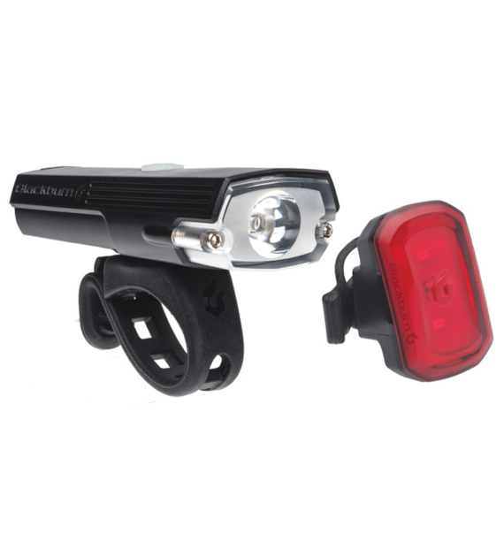 Zestaw lampki BLACKBURN DAYBLAZER 400 przód 400 lumenów, CLICK USB tył (NEW).