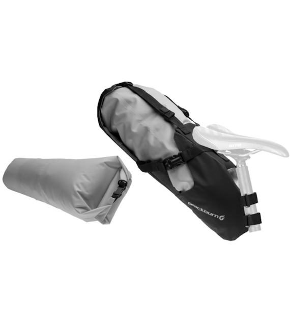 Torba pod siodło BLACKBURN OUTPOST SEAT PACK 10,5l z workiem wodoodpornym czarna (NEW).