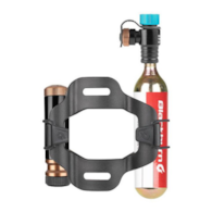 Zestaw naprawczy + pompka ręczna CO2 BLACKBURN PRO PLUGGER CO2 TIRE REPAIR KIT czarny (NEW 2026)