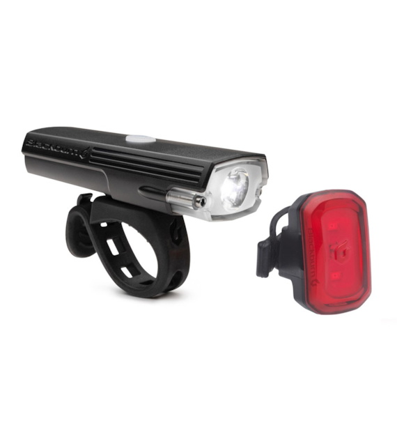 Zestaw lampki BLACKBURN DAYBLAZER przód 550 lumenów, CLICK USB tył (NEW).