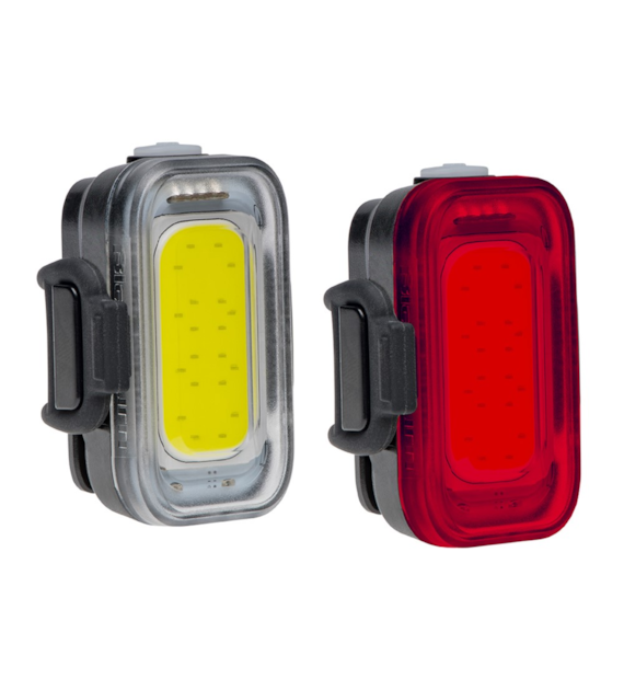 Zestaw lampki BLACKBURN GRID LIGHT SET przód 110 lumenów, tył 40 lumenów (NEW 2026)