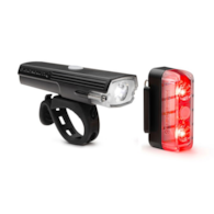 Zestaw lampki BLACKBURN DAYBLAZER przód 550 lumenów, tył 65 lumenów black (NEW 2026)