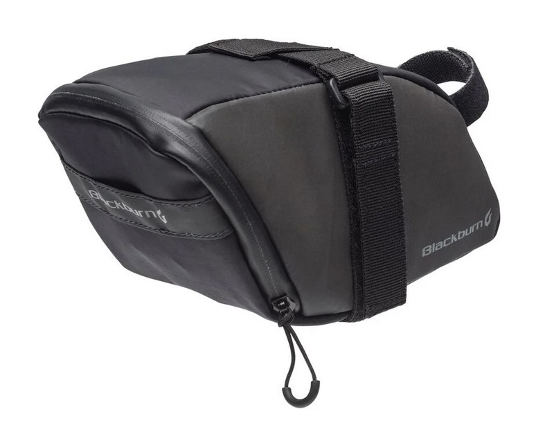 Torba pod siodło BLACKBURN GRID LARGE SEAT BAG black, wodoodporna, odblaskowa, 1,9L (NEW 2025)
