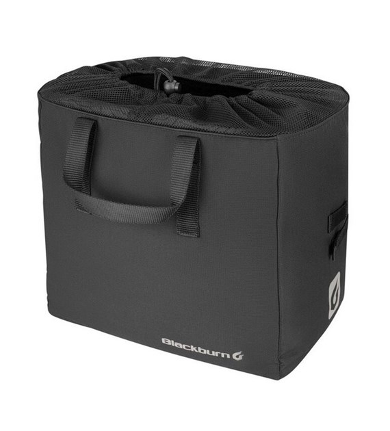 Torba na bagażnik BLACKBURN LOCAL GROCERY PANNIER black, wodoodporna, 16L (NEW 2026)