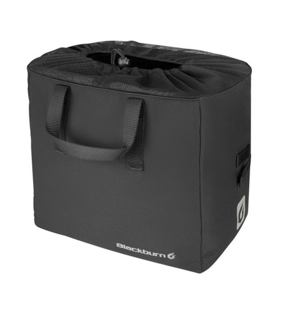 Torba na bagażnik BLACKBURN LOCAL GROCERY PANNIER black, wodoodporna, 16L (NEW 2026)