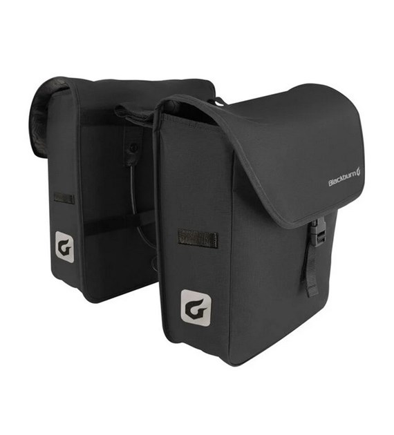 Torba na bagażnik BLACKBURN LOCAL SADDLE BAG PANNIER, wodoodporna, 13L, Zestaw 2 szt. (NEW 2026)