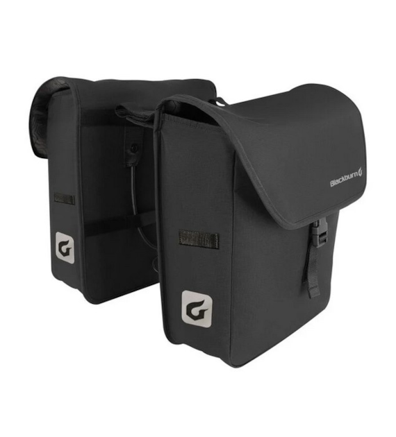 Torba na bagażnik BLACKBURN LOCAL SADDLE BAG PANNIER, wodoodporna, 13L, Zestaw 2 szt. (NEW 2026)