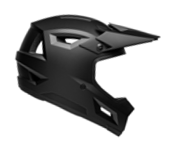 Kask full face BELL SANCTION 2 solid matte black roz. L (57-59 cm) (NEW 2026)
