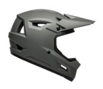 Kask full face BELL SANCTION 2 solid dark grey roz. L (57-59 cm) (NEW 2026)