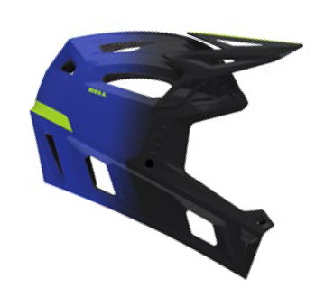 Kask full face BELL FULL-AIR MIPS grid electric blue roz. L (57-59 cm) (NEW 2026)
