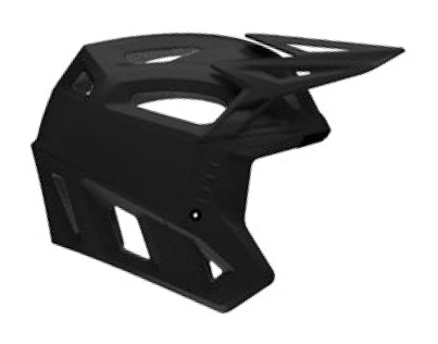 Kask mtb BELL 3QTR-AIR MIPS solid matte black roz. L (57–59 cm) (NEW 2026)