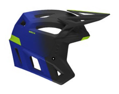 Kask mtb BELL 3QTR-AIR MIPS grid electric blue roz. L (57–59 cm) (NEW 2026)