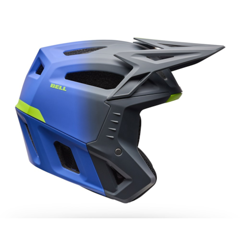 Kask mtb BELL 3QTR-AIR MIPS grid electric blue (NEW)